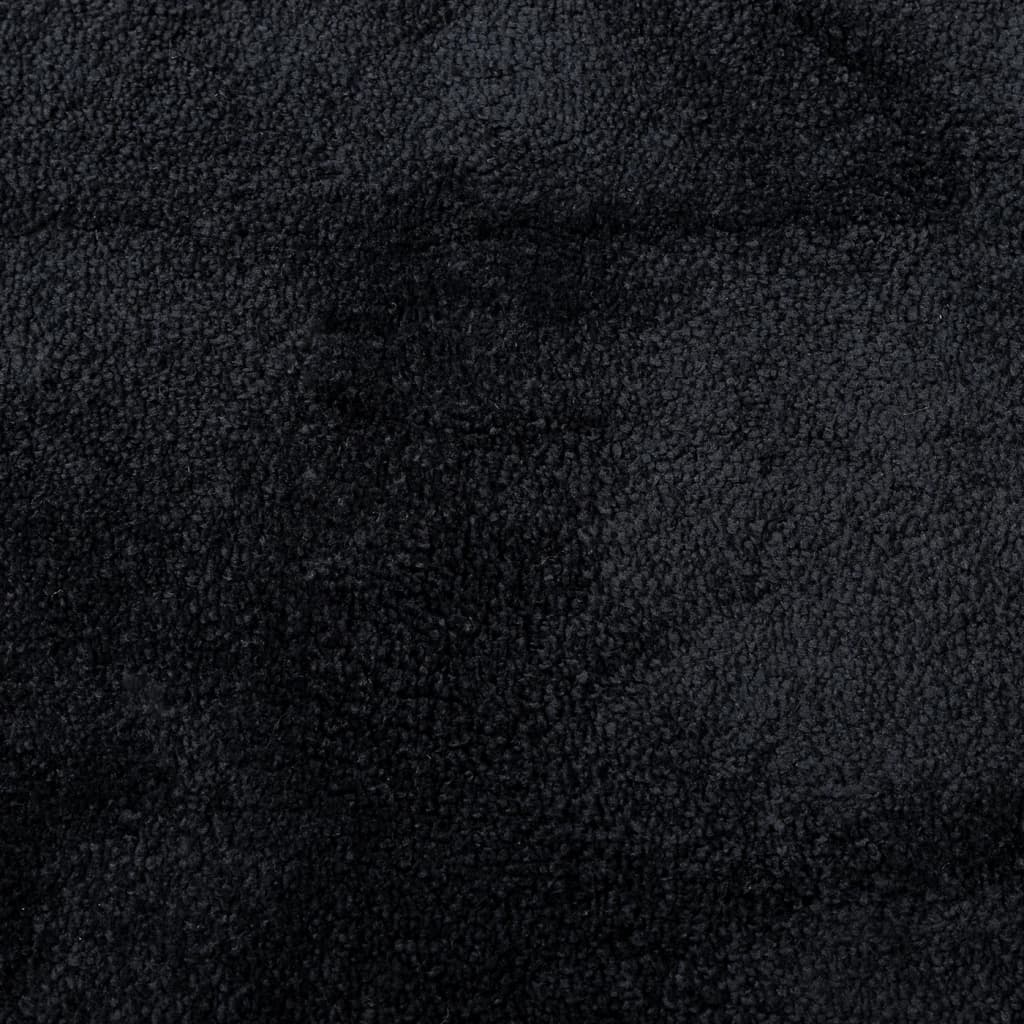Tappeto Vidaxx oviedo a pelo corto 240x240 cm nero