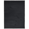 Vidaxl alfombra oviedo bajo -pile 240x340 cm negro