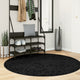 Tappeto Vidaxx oviedo a pelo corto ø 160 cm nero