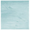 VIDAXL RAG OVIDO LOW -PILE 120x120 cm Verde