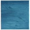 Vidaxl vloerkleed oviedo laagpolig 240x240 cm turquoise