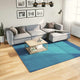 Tappeto VidaXL oviedo a pelo corto 240x240 cm turchese