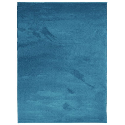 VidaXL alfombra oviedo pelo corto 240x340 cm turquesa