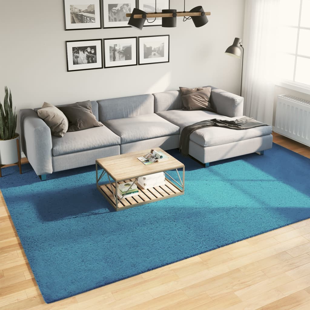 Tappeto VidaXL oviedo a pelo corto 240x340 cm turchese