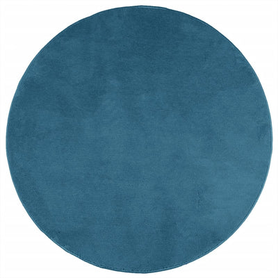 VidaXL alfombra oviedo pelo corto ø 120 cm turquesa