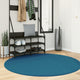 Tappeto VidaXL oviedo a pelo corto ø 160 cm turchese