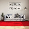 Vidaxl alfombra oviedo bajo -pile 160x230 cm rojo