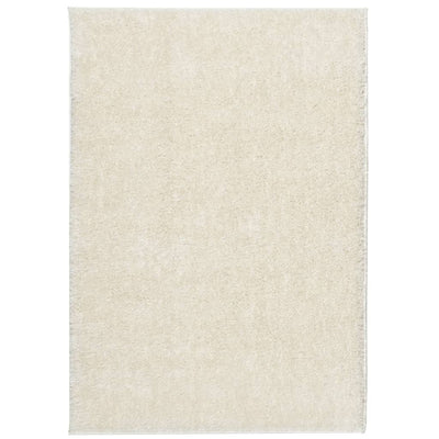 VidaXL rug Istan high pile glossy 120x170 cm cream -colored