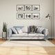 Vidaxl RUG ISTAN PILA alta GLOSSY 120x170 CM CRAM -COLADOR
