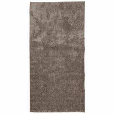 VidaXL rug Istan for high pile glossy 100x200 cm gray