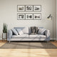 Vidaxl Rug Istan Pila alta GLOSSY 120X170 CM GRIS