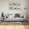Vidaxl Rug Istan High Pila Glojy de 140x200 cm de gris