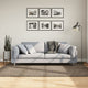 VidaXL rug Istan high pile glossy 140x200 cm gray