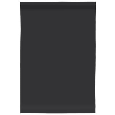 Vidaxl Muebles Oil Autoadhesivo 90x500 cm PVC Matte Black