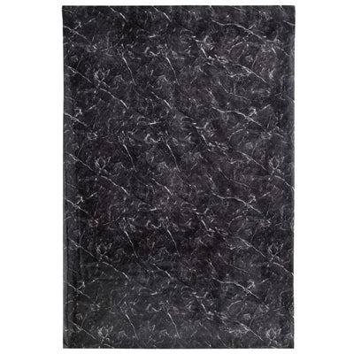 Vidaxxl revestimiento para muebles autoadhesivo 90x500 cm PVC mármol negro