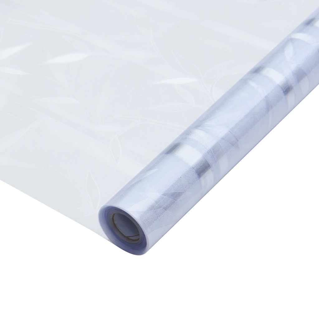 Vidaxx láminas para ventanas 2 piezas PVC con patrón de bambú mate