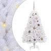 Albero di Natale artificiale Vidaxx bianco 68 x 68 x 120 cm PVC e metallo