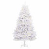 Vidaxl kunstkerstboom met 300 led wit 270 cm pvc en metaal