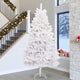Albero di Natale artificiale VidaXL con 300 LED bianchi, PVC 300 cm e metallo