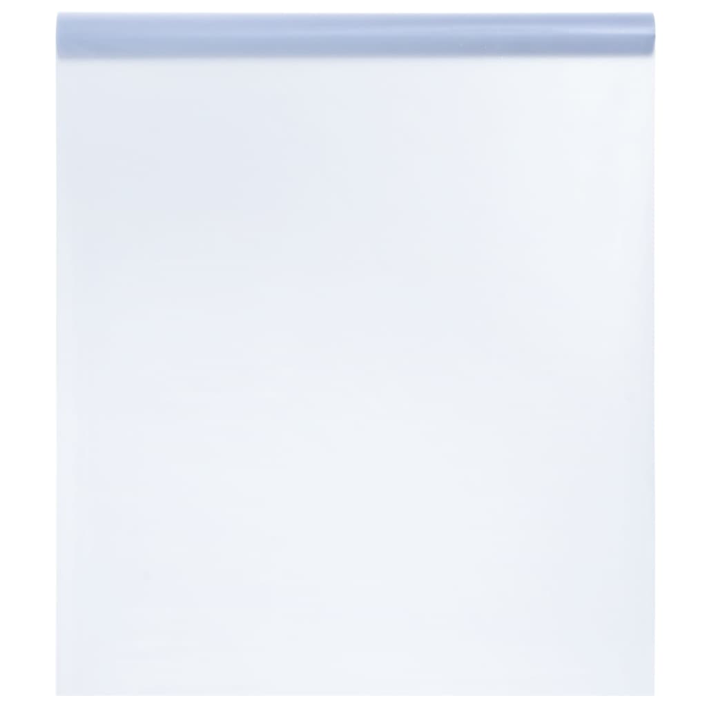 Vidaxl Film pellicola statica statica Matte trasparente grigio 90 x 1000 cm PVC