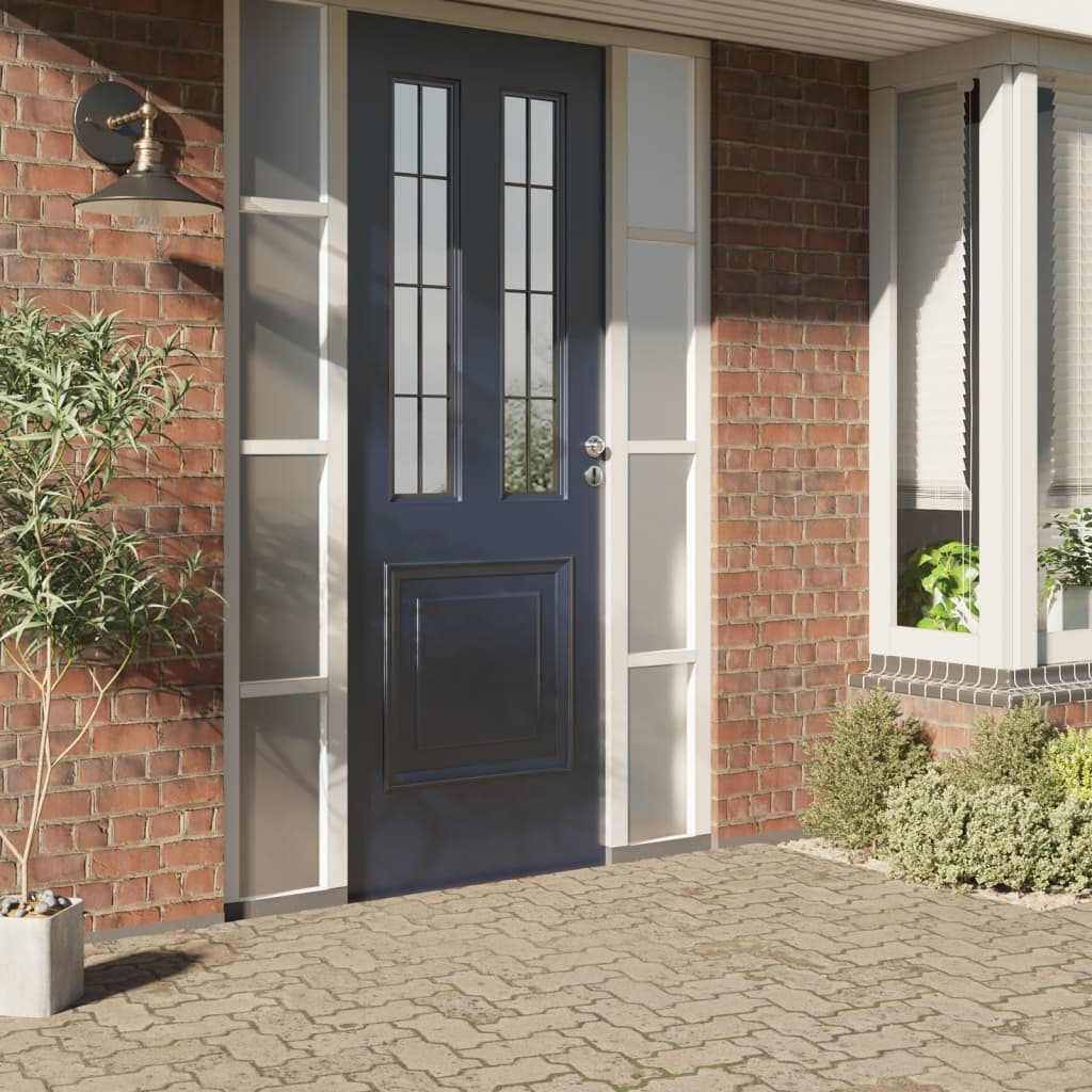 Vidaxl Film pellicola statica statica Matte trasparente grigio 90 x 1000 cm PVC
