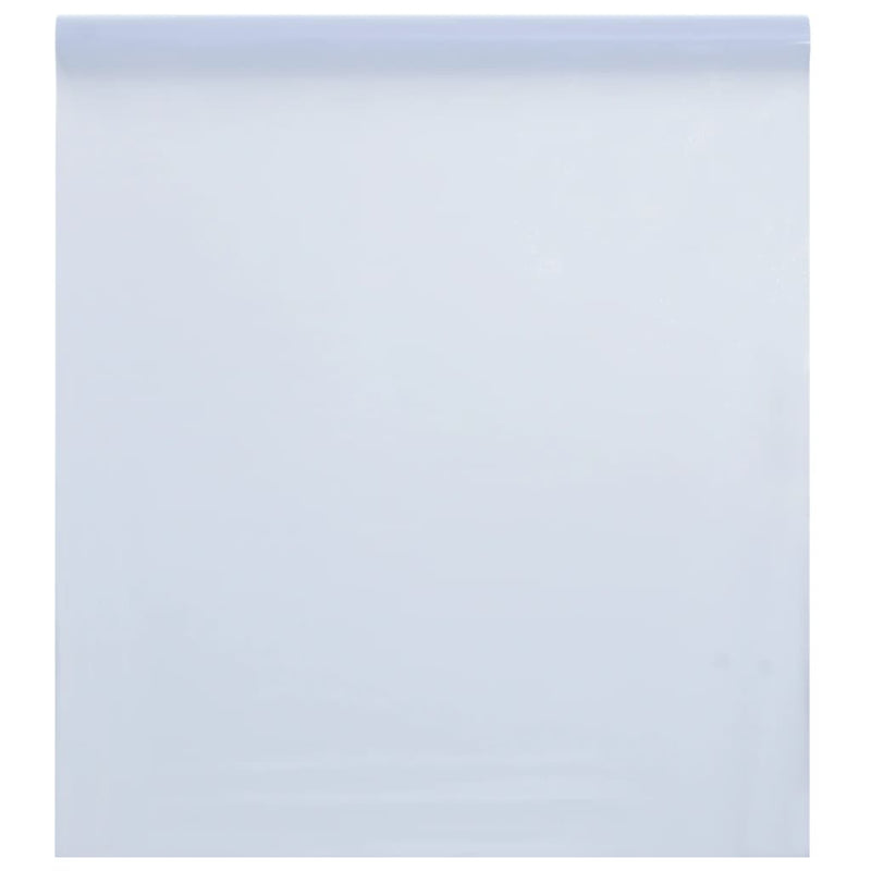 Vidaxl raamfolie statisch mat wit 90x2000 cm pvc