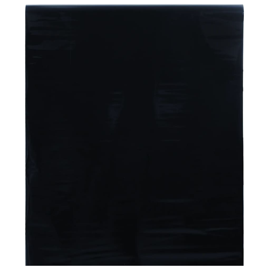 Vidaxl raamfolie statisch matzwart 60 x 500 cm pvc