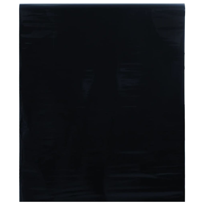 Vidaxl raamfolie statisch matzwart 60 x 500 cm pvc