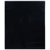 Vidaxl raamfolie statisch matzwart 90 x 1000 cm pvc