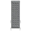 Vidaxl Lagger Cushion 160x50x10 cm Kunstsuède Grey