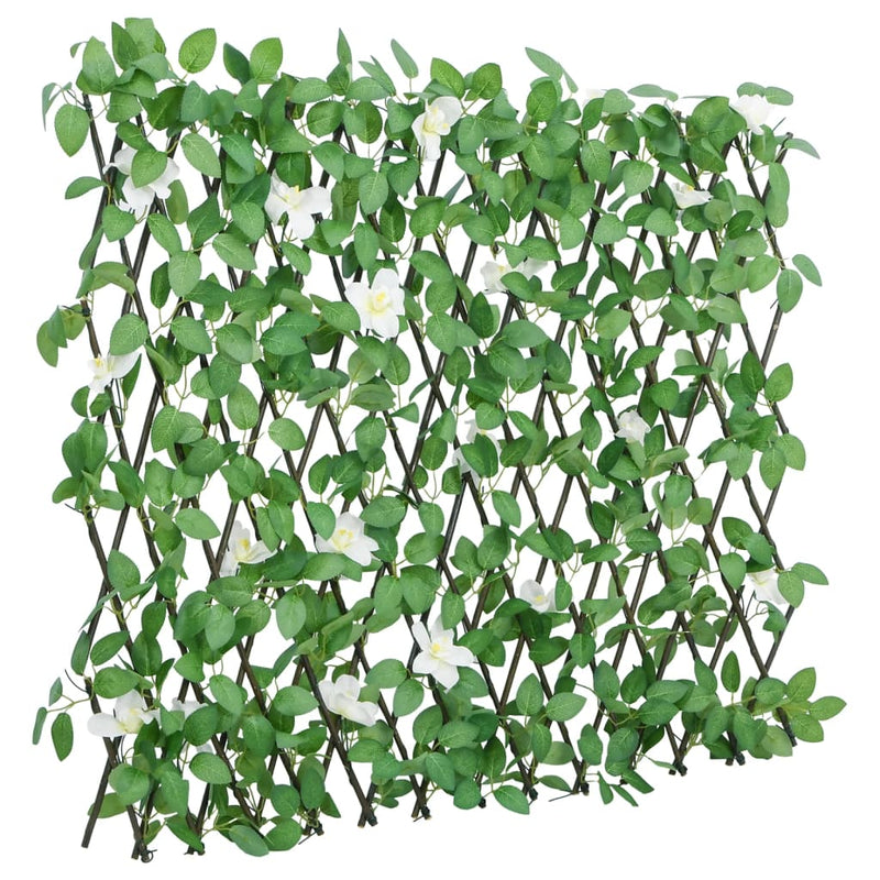 Vidaxl Ivy di pianta artificiale su latwerk extraidable 186x30 cm verde