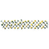Vidaxl Planta Artificial Ivy en Latwerk Extrable 180x20 cm Amarillo
