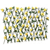 Vidaxl Ivy di pianta artificiale su latwerk extraidable 180x60 cm giallo