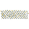 Vidaxl Ivy di pianta artificiale su latwerk extraidable 180x60 cm giallo