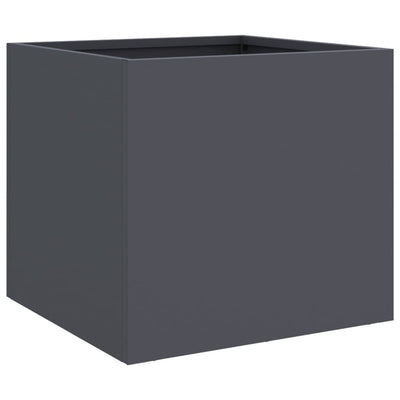 Vidaxl Planning Box 32x30x29 cm a freddo antracite in acciaio -colore -colorato