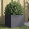 Vidaxl Planning Box 32x30x29 cm de acero rolado con antracita