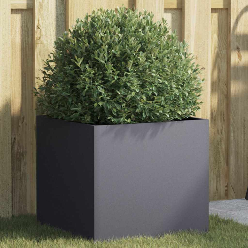 Vidaxl Planning Box 42x40x39 cm de acero antracita