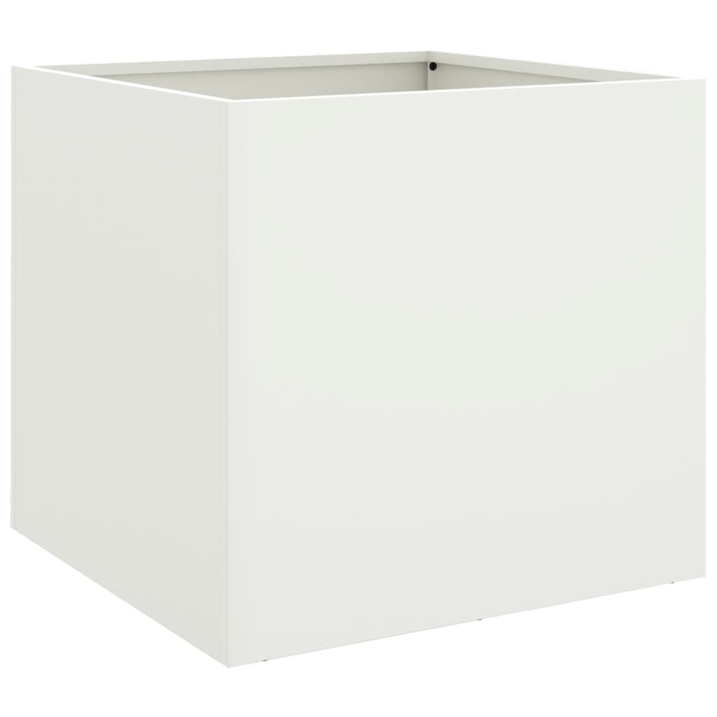 Vidaxl Planning Box 49x47x46 cm de acero blanco