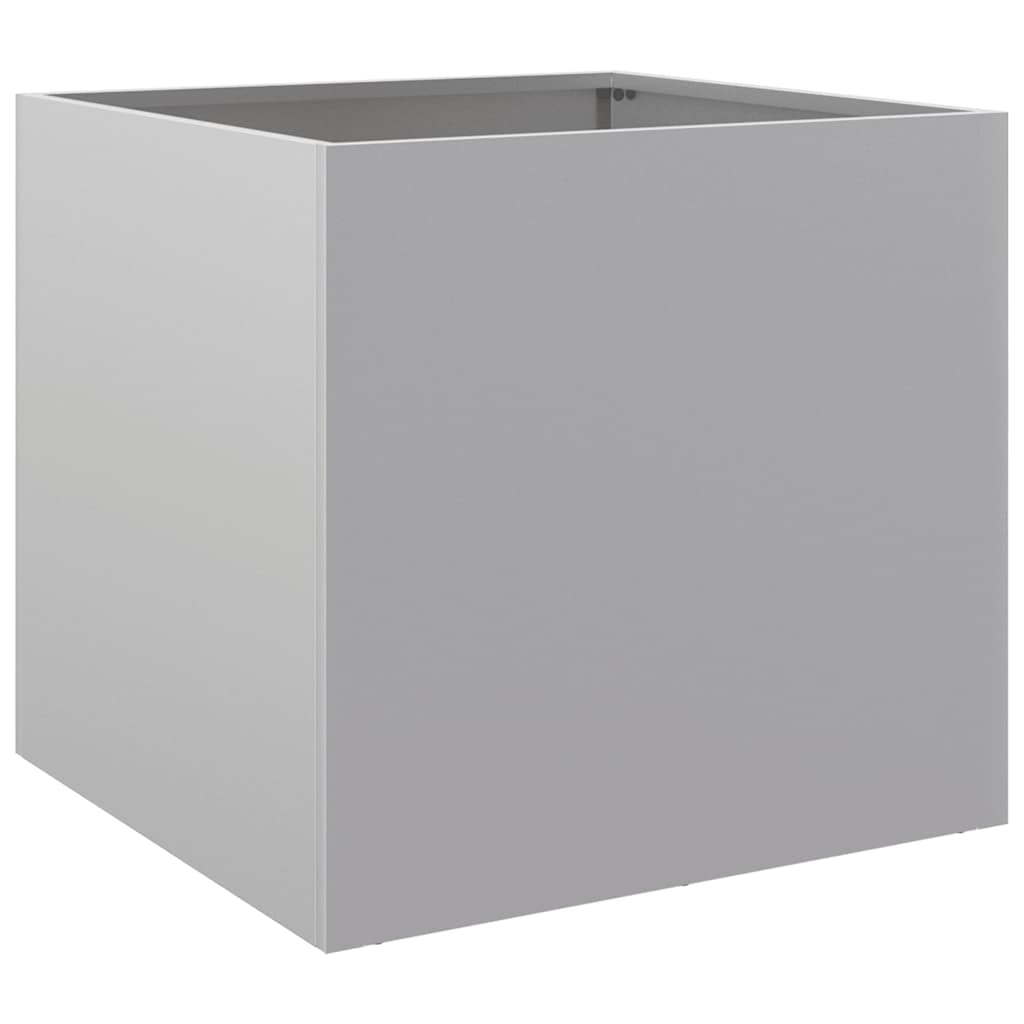 Vidaxl Planning Box 49x47x46 CM Galvanized Steel Silver Colored