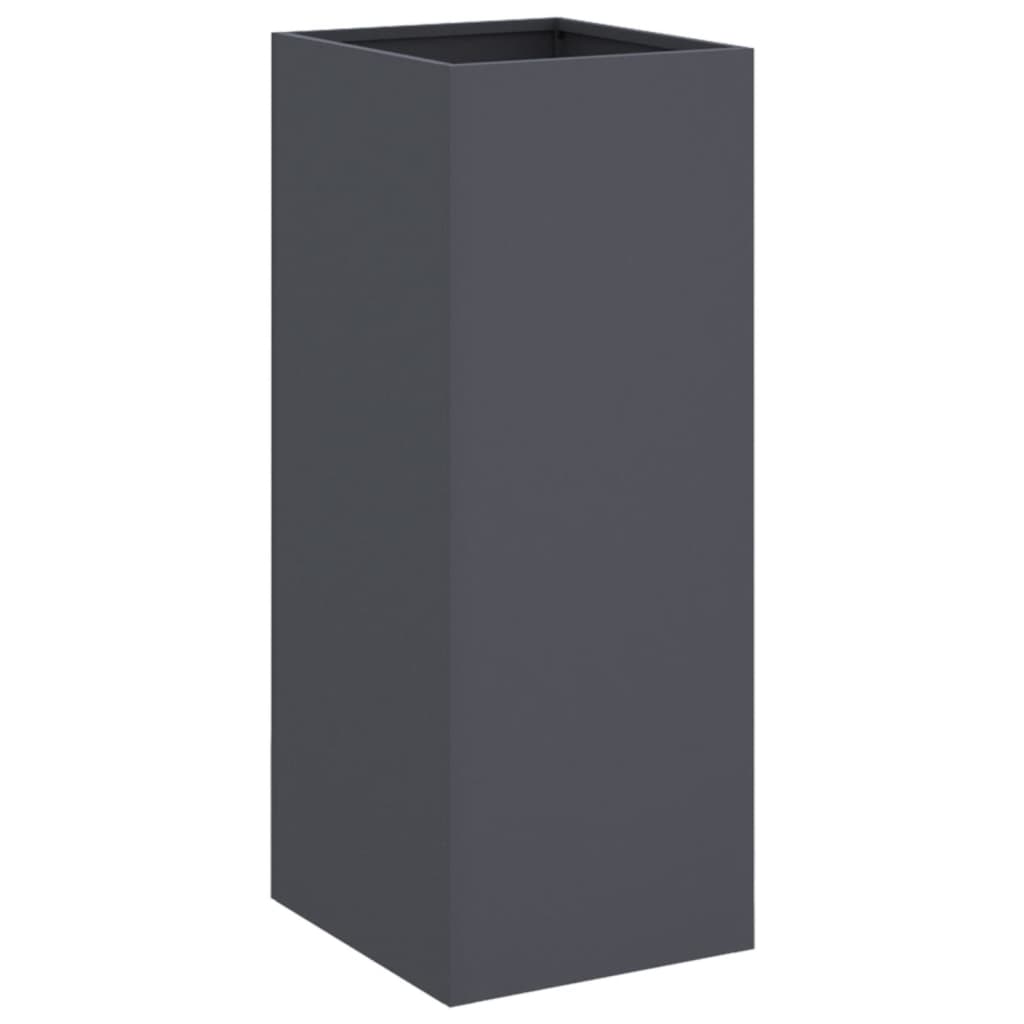 Vidaxl Planning Box 32x29x75 cm de acero antracita