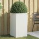 Vidaxl Planning Box 42x38x75 cm de acero blanco