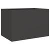 Vidaxl Planning Box 62x40x39 cm de acero negro