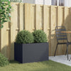 Vidaxl Planning Box 62x40x39 cm de acero antracita