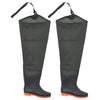 Botas pescador de Vidaxl tamaño 38 verde oscuro