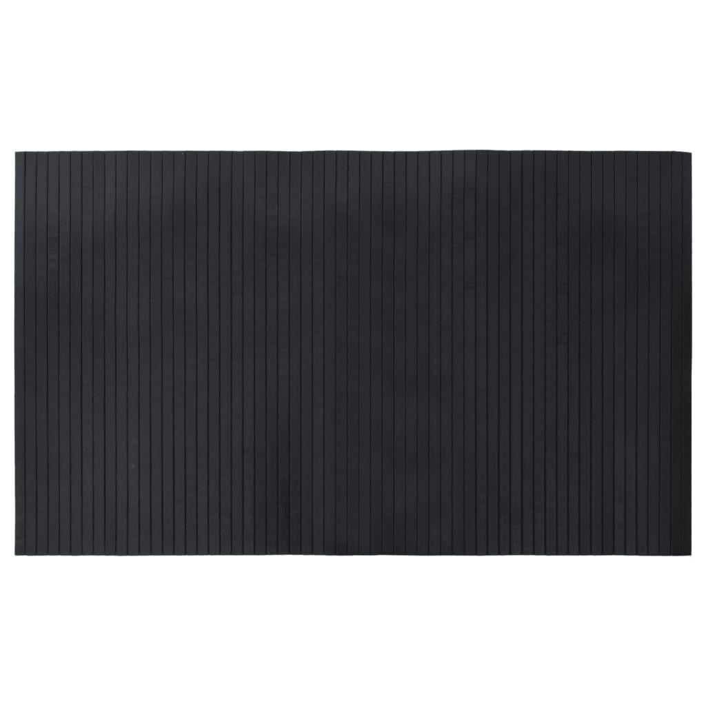 Tappeto rettangolare Vidaxx 60x100 cm bambù nero