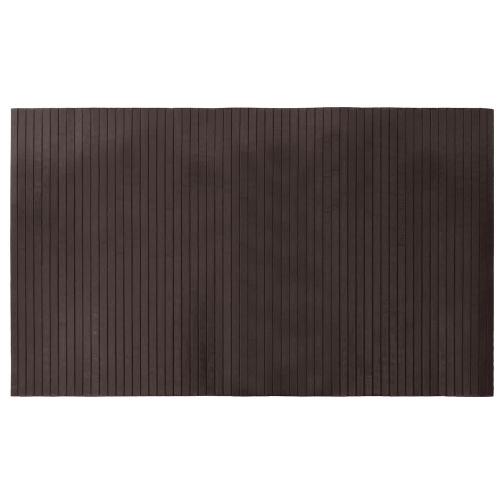 Tappeto rettangolare Vidaxx 60x100 cm bambù marrone scuro
