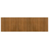 Vidaxl rectangular 60x200 cm de bambú marrón
