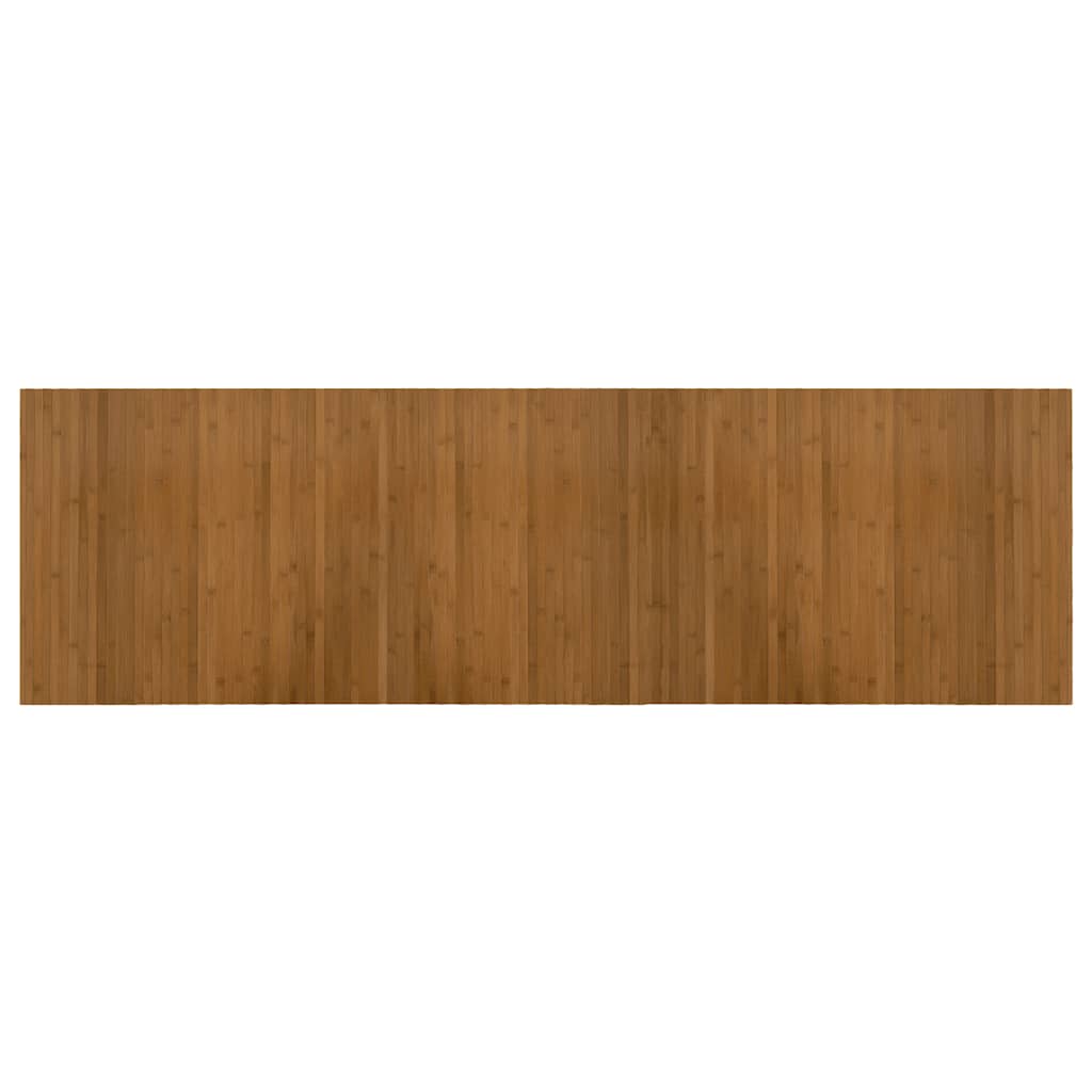 Vidaxl rectangular 60x200 cm de bambú marrón