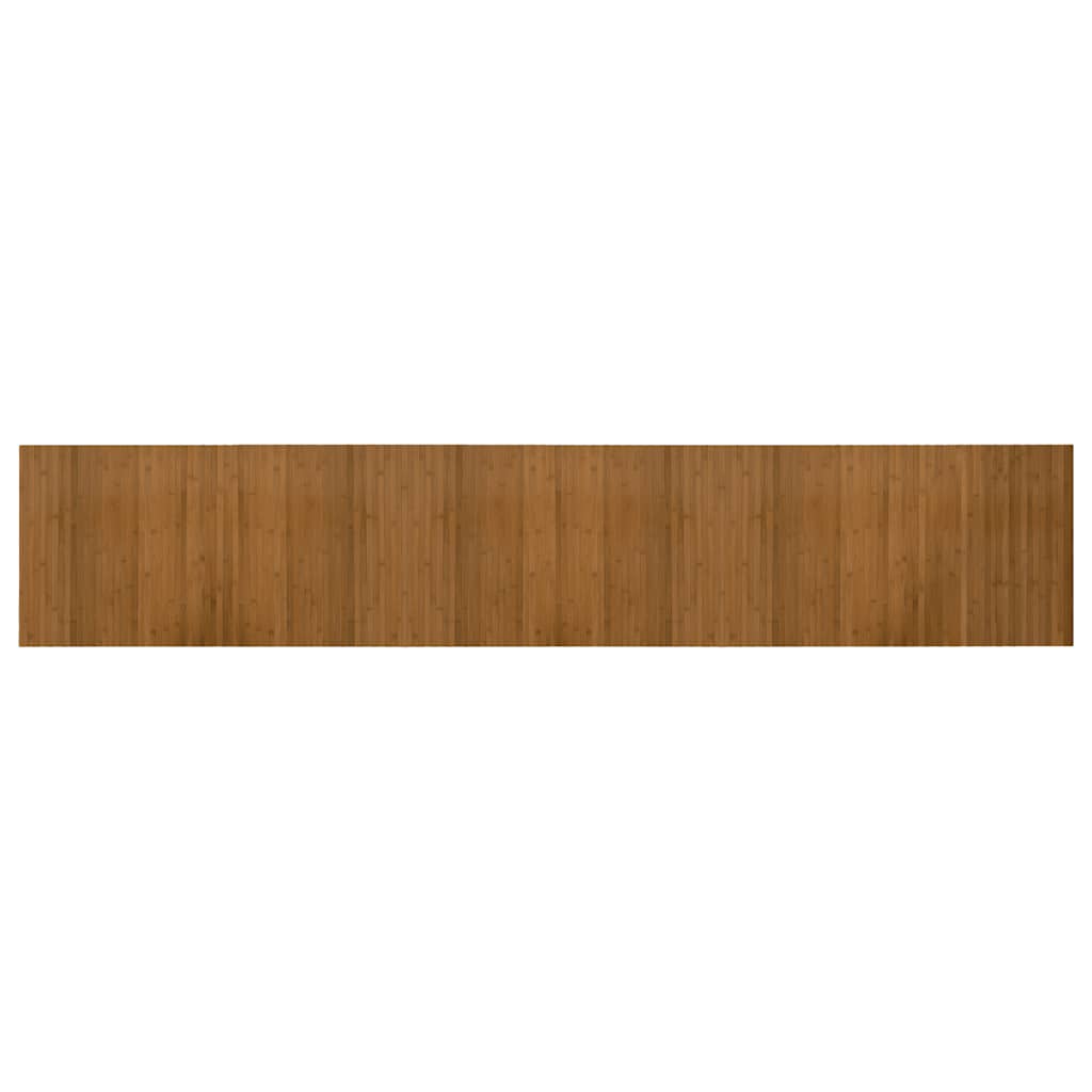Vidaxl rettangolare 60x300 cm Bamboo marrone