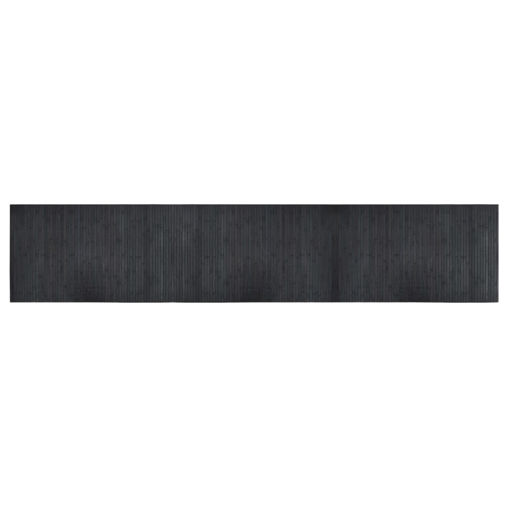 Tappeto rettangolare Vidaxx 60x300 cm bambù grigio